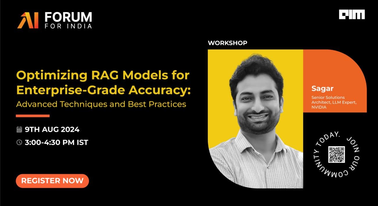 AI Forum, AIM & NVIDIA Present: Masterclass on Optimizing RAG Models for Enterprise-Grade Accuracy